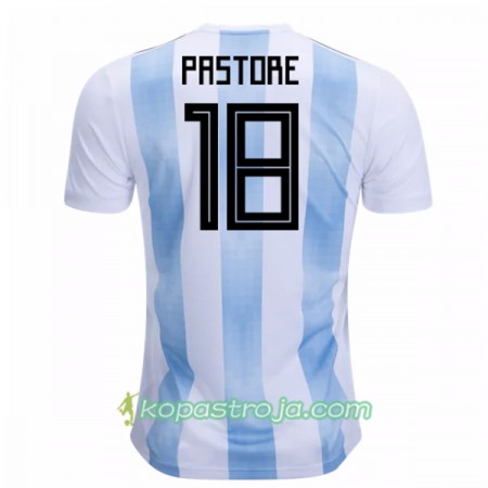 Billiga Fotbollströjor Argentina Pastore 18 WM 2018 Hemma tröja